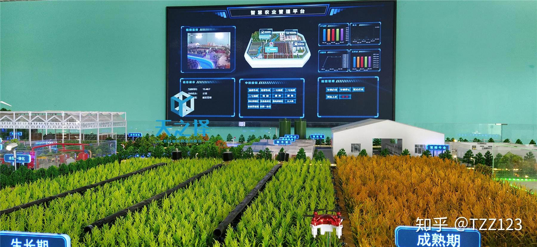 物聯網智慧農業沙盤 賦能智能管理新未來